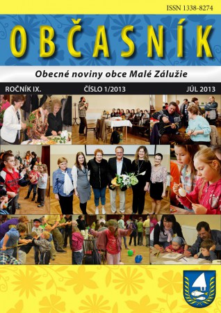Občasník titulná strana